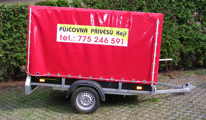Obrázek: střední plachtový vozík